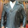Louis bond leather jacket
