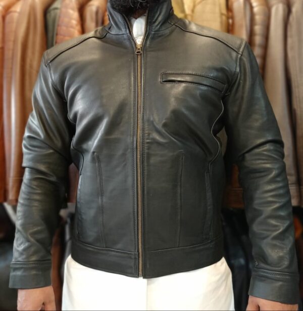 Louis bond leather Jacket