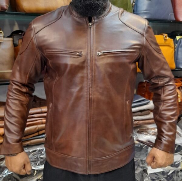 Brown Vintage Leather jacket